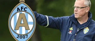 Janne Andersson besökte AFC