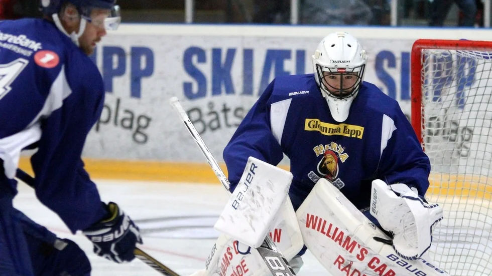 Nyköpingskillen Samuel Ward har varit säker i Spartatröjan sedan flytten till Norge från Asplöven/Luleå.