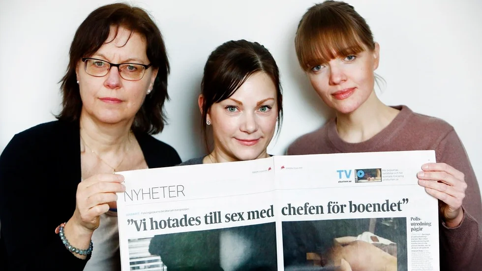 Ingar Frostberg, Frida Vilhelmson och Veronica Karlsson, Eskilstuna-Kuriren.