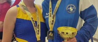 Medaljregn över Sanna Marjeta i Malmö Open