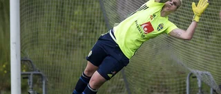 Efter behandlingen – Lundberg tränar under torsdagen