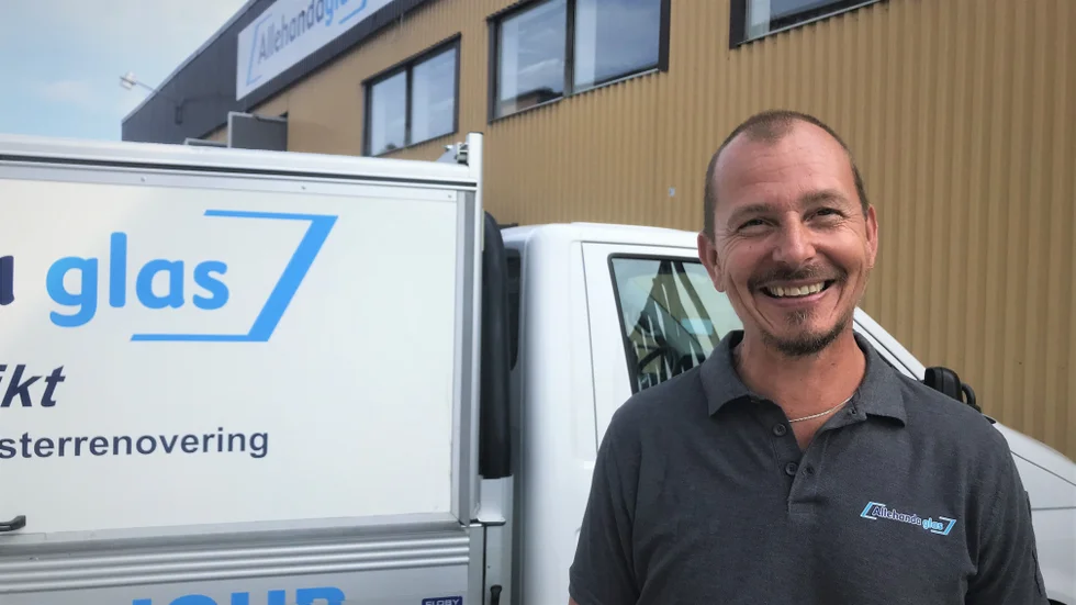 Allehanda glas VD Joacim Flink ser positivt på att ingå i en större organisation och att kunna fokusera mer på det vardagliga arbetet. 