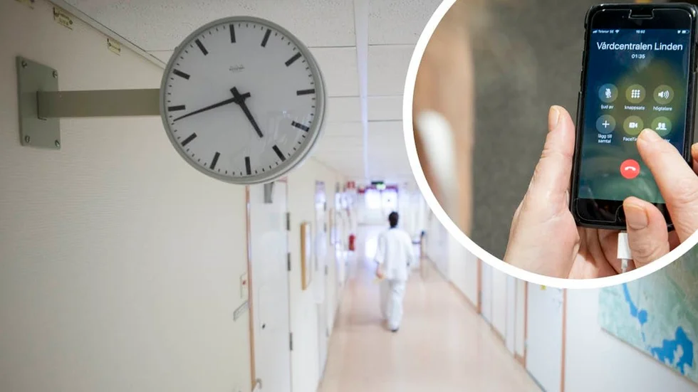 "På morgonen klockan 8 och en kort tid därefter har cirka 75 patienter kommit fram och fått en uppringningstid tillbaka" skriver insändarskribenten.