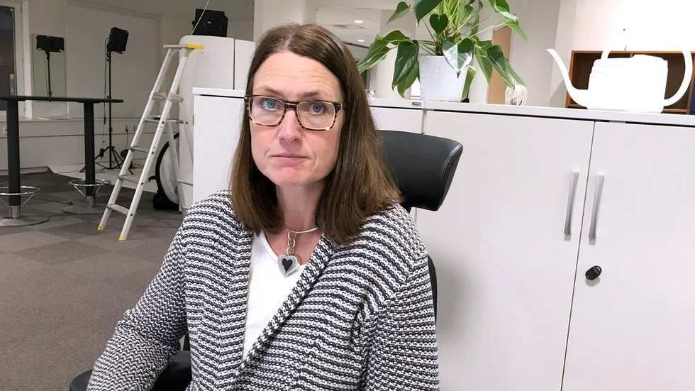 Kurirens chefredaktör Marie Hillblom.