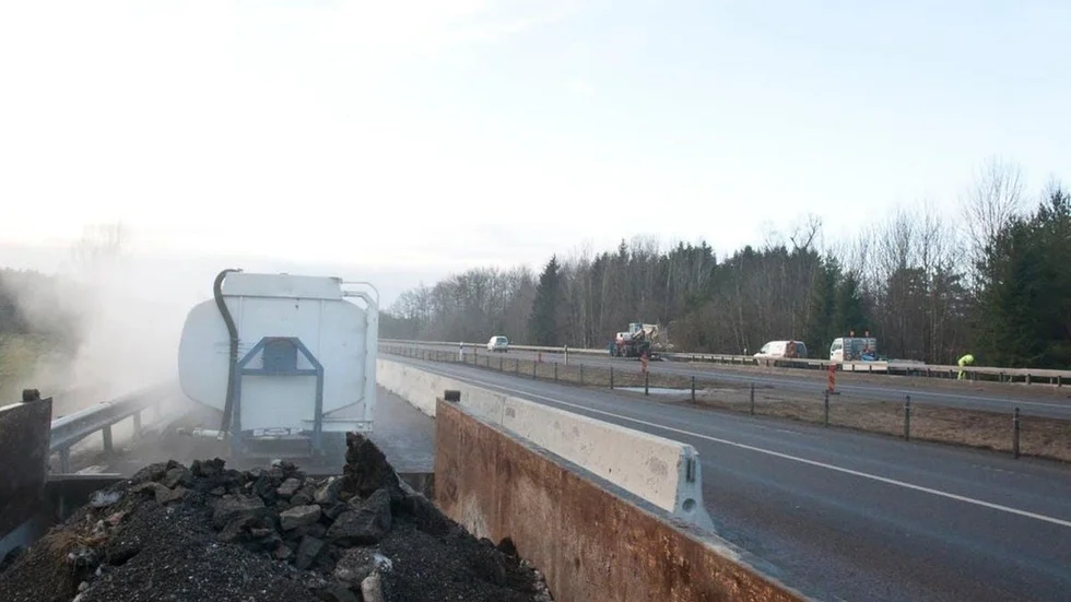 Ett vägarbete mellan Vagnhärad och Hölö i slutet av januari ställde till problem för många trafikanter.