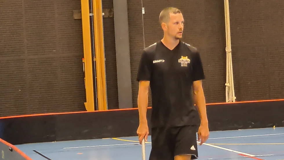 Jesper Engström var sist in i FBC-truppen. Under söndagen presenterade han sig ordentligen genom att göra tre mål i träningsmatchen mot Hammarby.