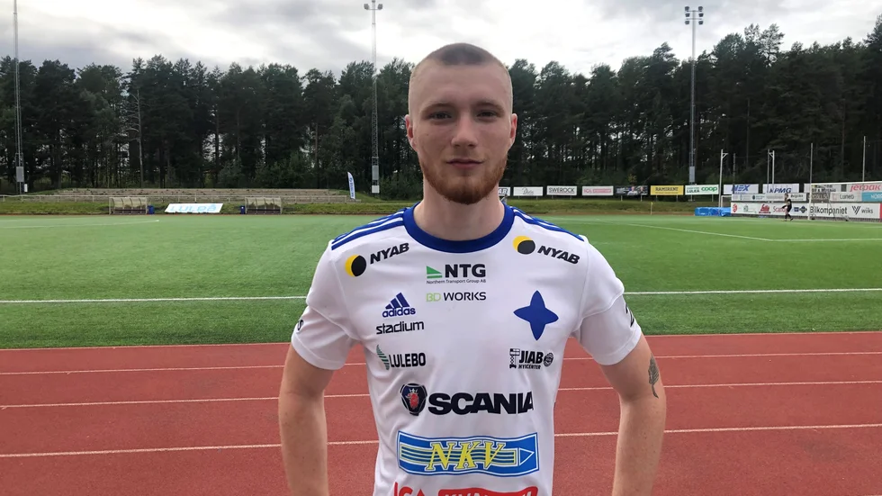 Oscar Faulds blev tvåmålsskytt när IFK Luleå slog Ytterhogdal med 4–1.