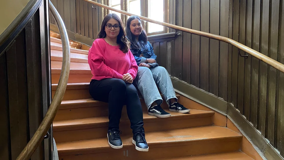 Maria Terkawi och Tarima Begum ingår i projektet som vill göra Uppsala till en tryggare plats.