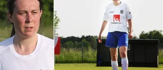 ”Vet inte vad som händer om jag skadar mig igen” • Fyra knäoperationer på sex år – nu är Jennie tillbaka på fotbollsplanen