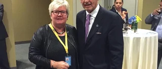 Riksdagsledamotens besök i FN-skrapan