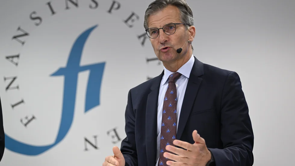 Finansinspektionen generaldirektör Erik Thedéen lämnar för Riksbanken. Arkivbild.