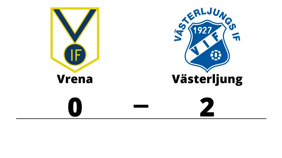 Vrena IF förlorade mot Västerljungs IF