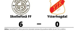 Tre mål av Ieltsin Jeronimo Semedo Camoes när Skellefteå FF vann