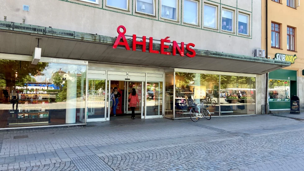 Åhléns i Katrineholm på Stortorget