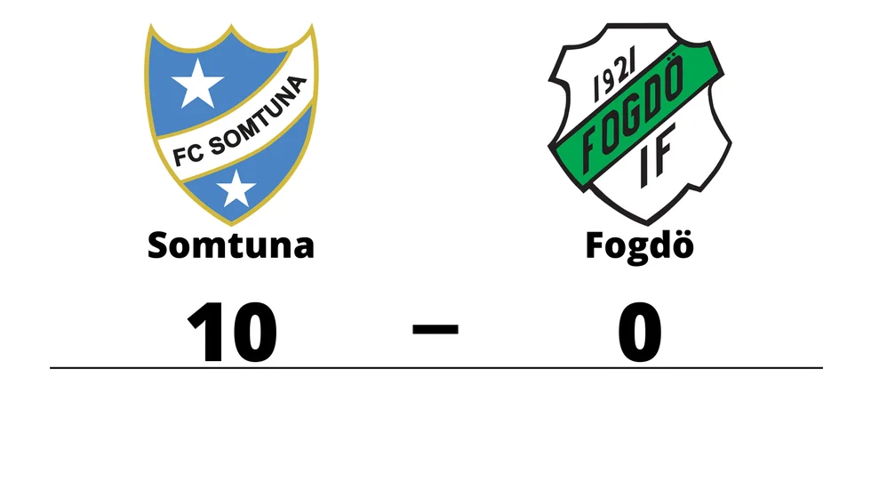 FC Somtuna vann mot Fogdö IF