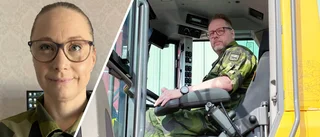 Gick till jobbet i uniform: "Man måste stå upp för sitt land"