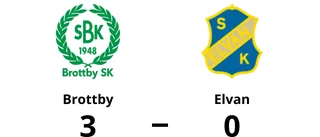 Elvan föll mot Brottby med 0-3