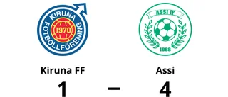 Agnes Fredriksson het när Assi vann