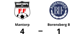 Max Ulvan målskytt när Borensberg B föll