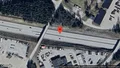 Stopp på E18 på grund av en singelolycka
