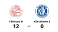 Målfest när Fårösund B krossade Klintehamn B