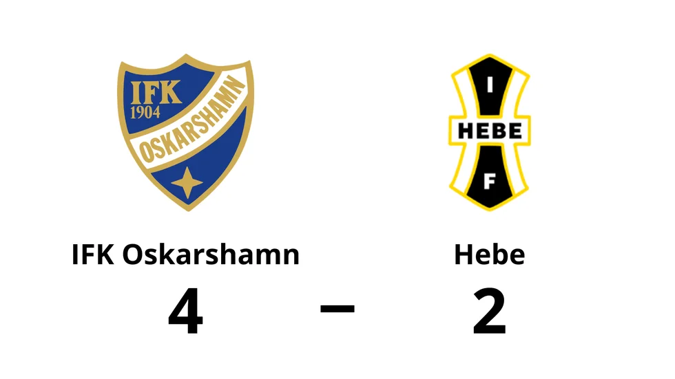 IFK Oskarshamn vann mot IF Hebe