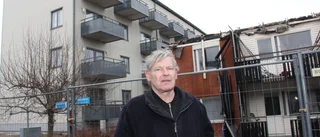 Nytt trähus nära jättebranden – "En gnista kunde räckt"