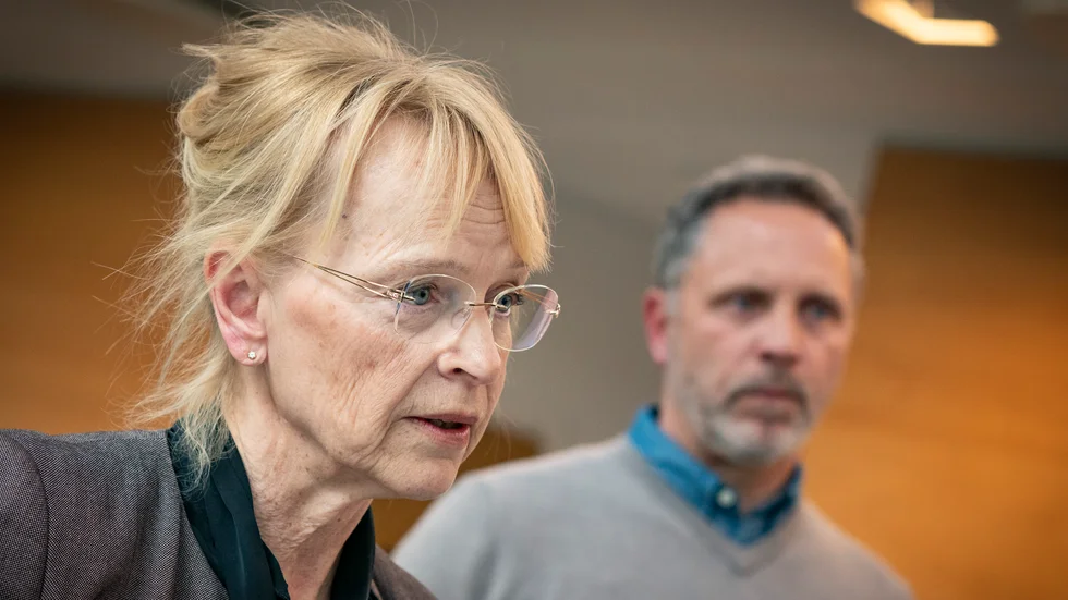 Åklagare Marianne Forsström och utredningsledaren Anders Pettersson vid Ekobrottsmyndigheten i Malmö kommenterar torsdagens dom gällande momsbedrägerier.