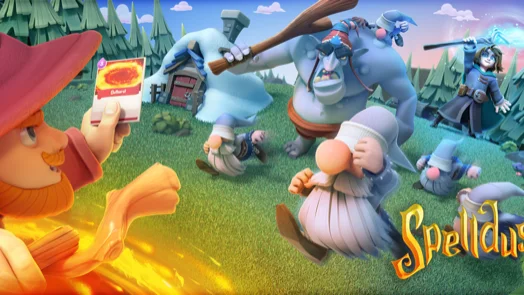 I Spelldust får spelarna ge sig in i intensiva kamper mot varandra med förvalda formelkort. 