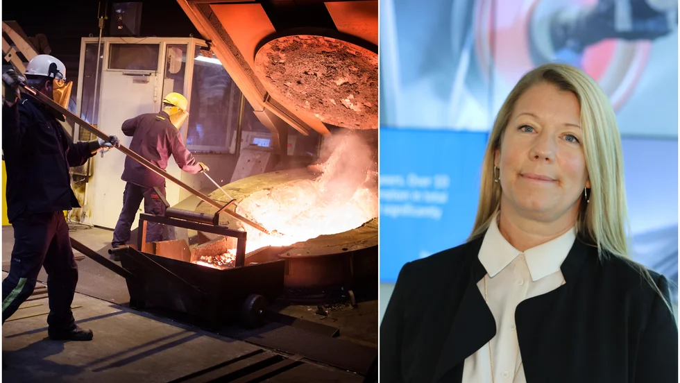 Ylva Sundholm är HR-chef på SKF Mekan och gläds åt att företaget nu får nyanställa för att klara efterfrågan. "Det stärker orten och visar att även Katrineholm kan bidra till världsmarknaden."