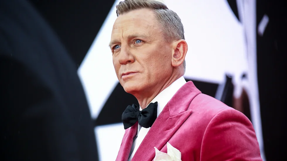Daniel Craig, just nu aktuell i sin sista Bondfilm, får en stjärna på Hollywood Walk of Fame. Arkivbild.