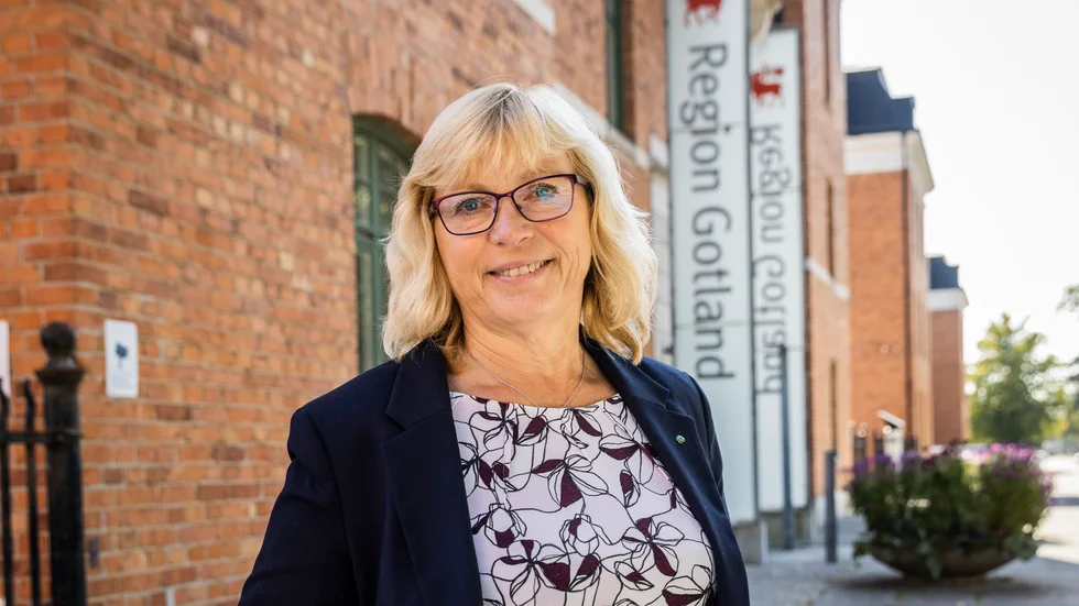 Regionstyrelsens ordförande Eva Nypelius (C).