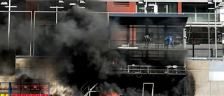 Arena i brand inför Englands VM-kval