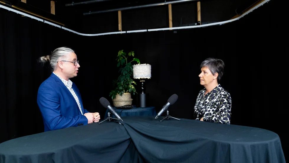 Martin Bergvall från Akademi norr och Eva Jonsson från Luleå tekniska universitet, avslutade morgonens kompetensdiskussioner.