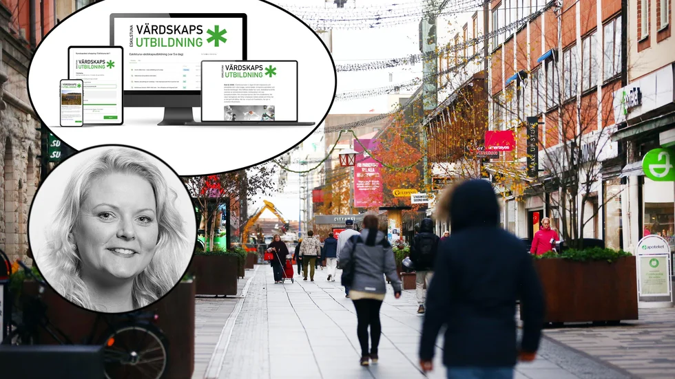 "Vi hoppas att företagarna uppmuntrar sina anställda att ta sig tiden och genomföra utbildningen", säger Helen Strömberg, destinationsutvecklare på Destination Eskilstuna.