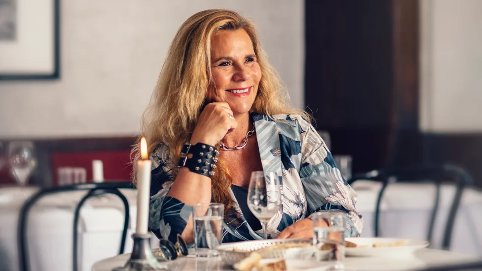 Radioprofilen Katarina Hahr blev 60 år.