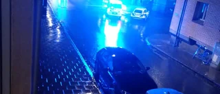 Polisen spärrade av område i Nordantill