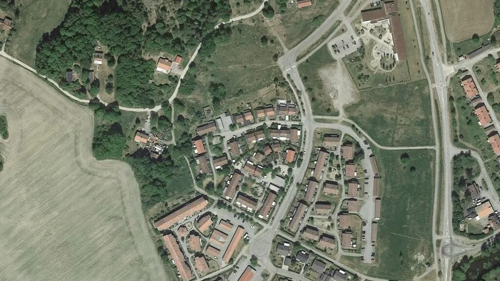 Området kring Skördevägen 36