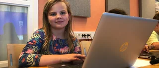 Unga lär sig göra dataspel på biblioteket