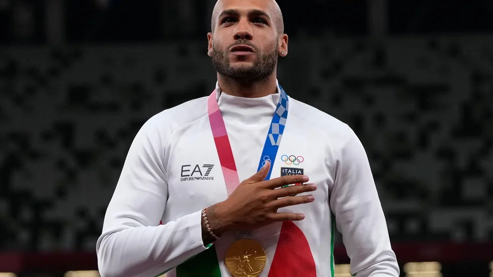 Lamont Marcell Jacobs vann OS-guld på 100 meter.