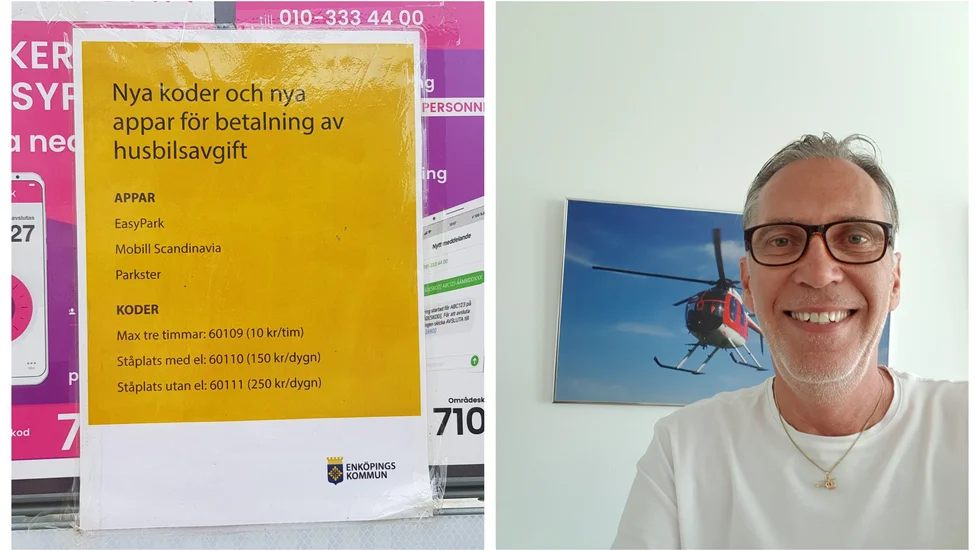 Pereric Öberg tycker att elen borde inkluderas i kostnaden för en ställplats. "Det är vanligt att el ingår", säger han.