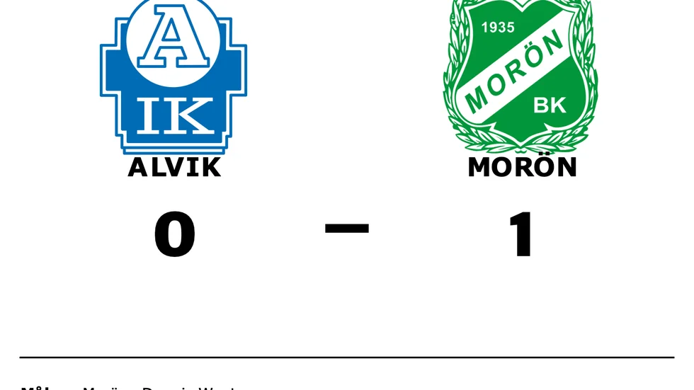 Alvik förlorade mot Morön