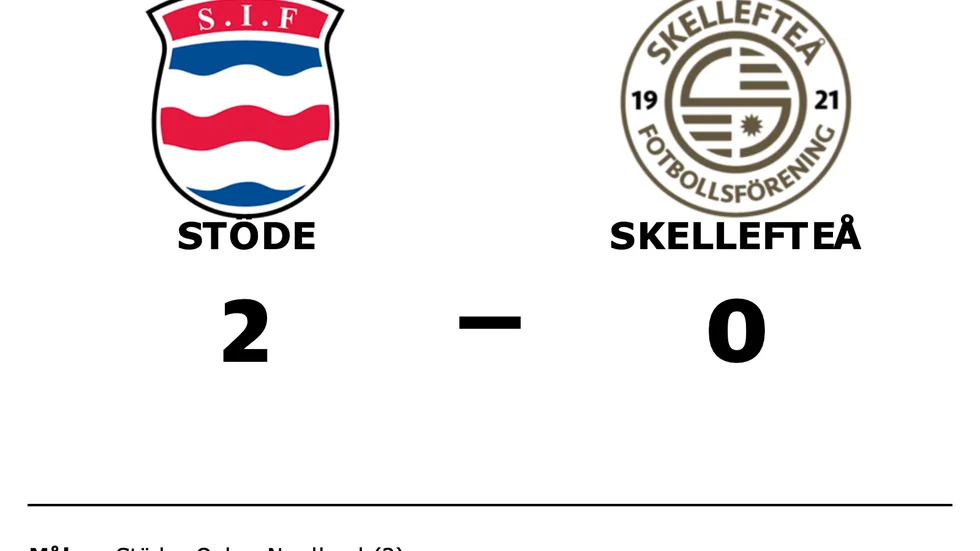 Stöde vann mot Skellefteå