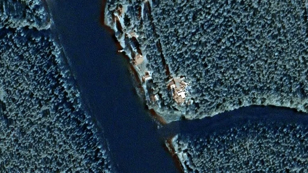 Området kring Tväråselet 416