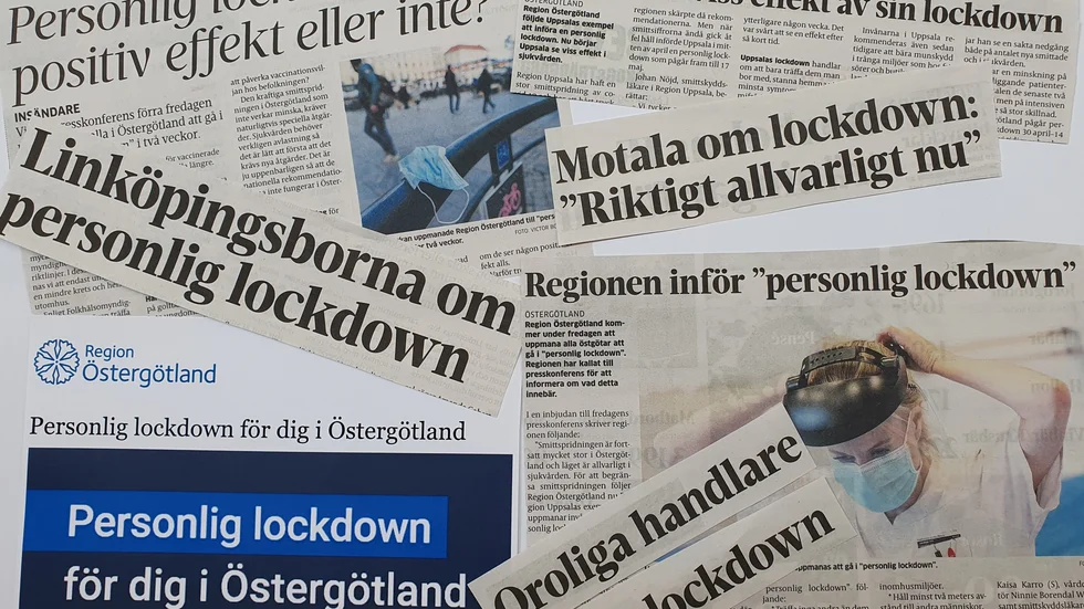 Alla kanske inte vet vad ordet "lockdown" betyder, befarar insändarskribenten.