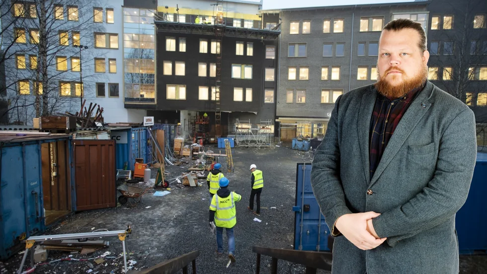Bygget av Luleås toppmoderna låda för förvaring av personer som inom kort beräknas vara Sankte Per närstående.