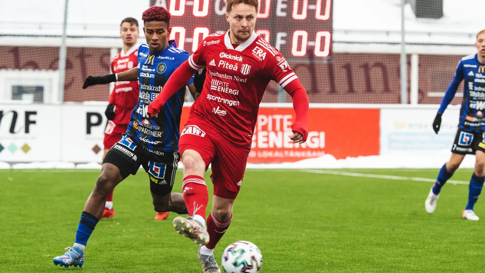 Fredrik Johansson, stannar kvar i Piteå IF även den här säsongen.