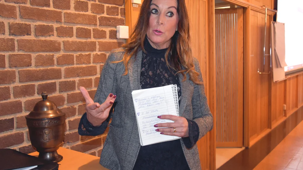 "Jag tar särskilt till mig att kvalité i verksamhet och arbetsmiljö är ömsesidigt beroende av varandra" säger Katarina Burman.