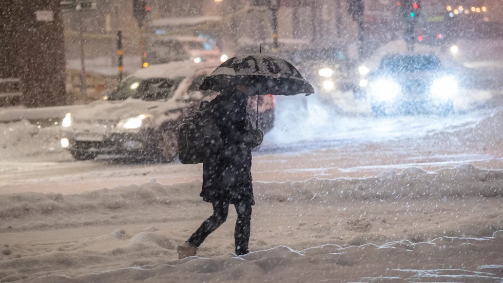 Enligt prognosen kommer det i helgen att snöa i Vimmerby och Hultsfred.