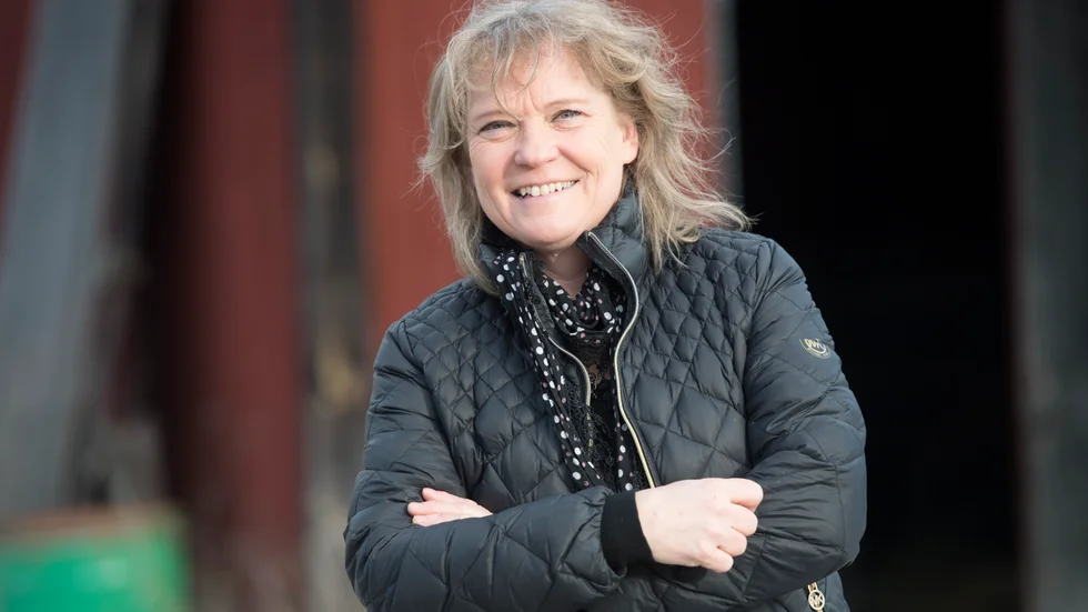 Lotta Gröning, som har varit ledarsideschef för en S-tidning och nu kandiderar till riksdagen för Liberalerna. 